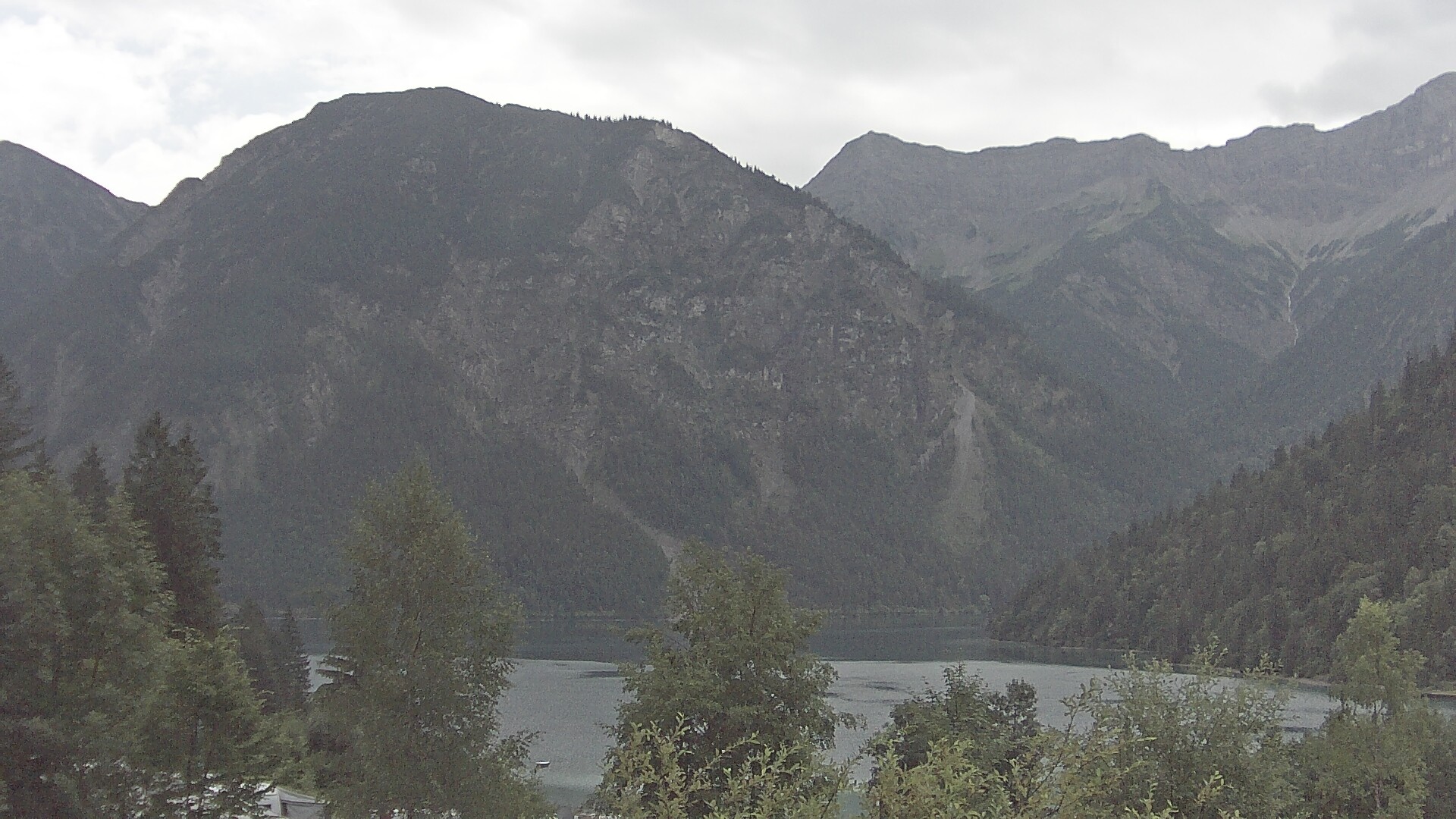 Archiv Foto Webcam Plansee Seespitze