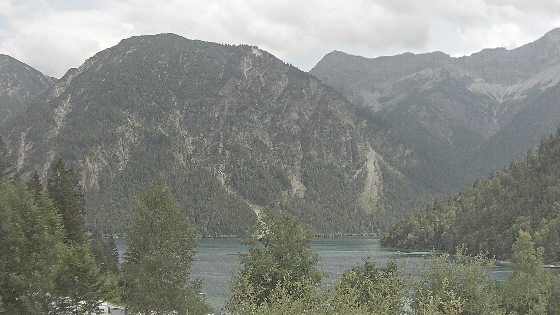 Archiv Foto Webcam Plansee Seespitze