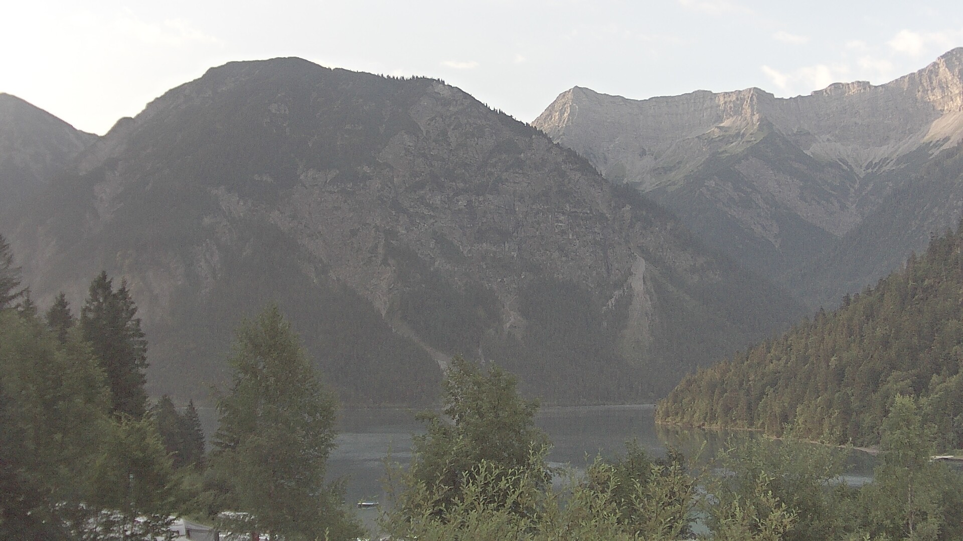 Archiv Foto Webcam Plansee Seespitze