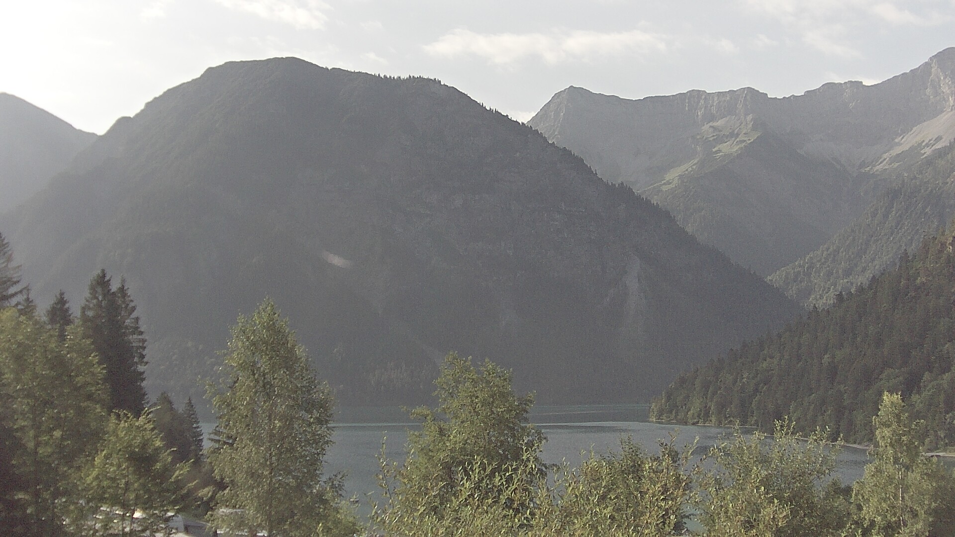 Archiv Foto Webcam Plansee Seespitze