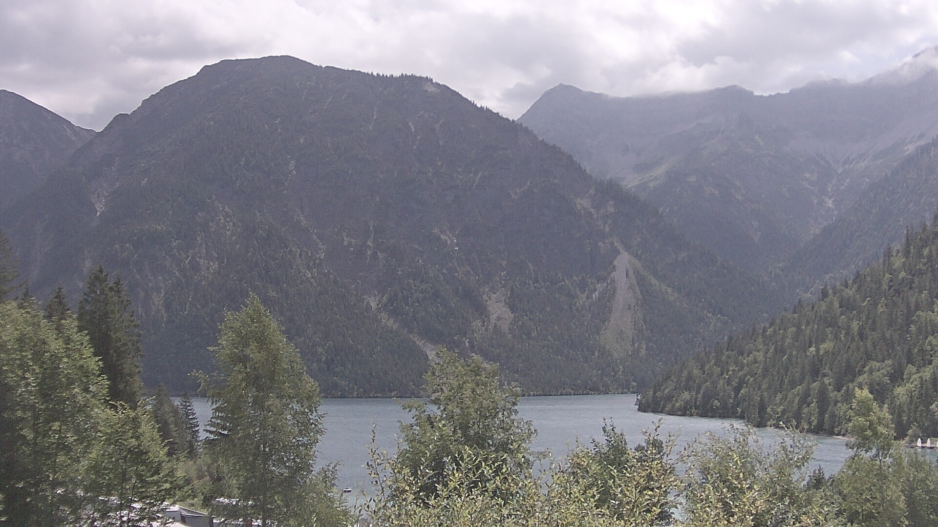 Archiv Foto Webcam Plansee Seespitze