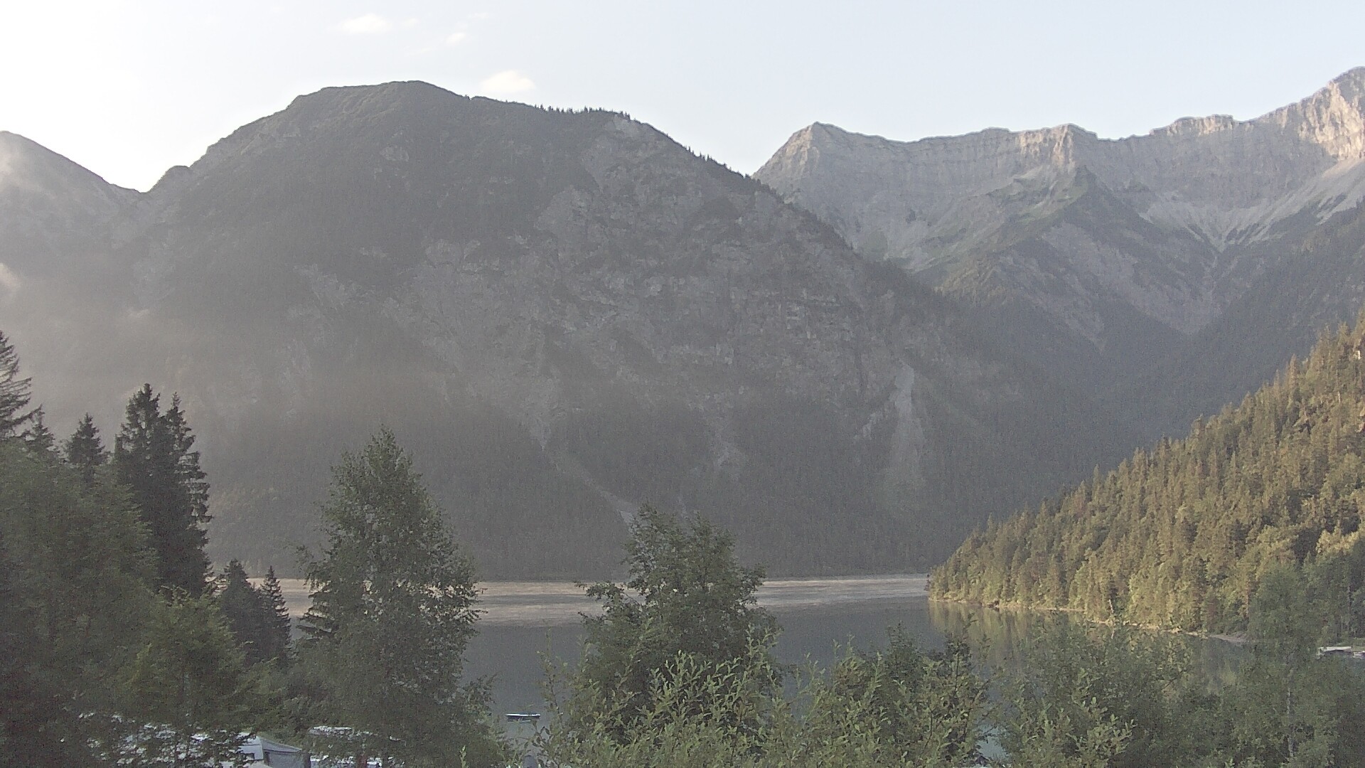 Archiv Foto Webcam Plansee Seespitze