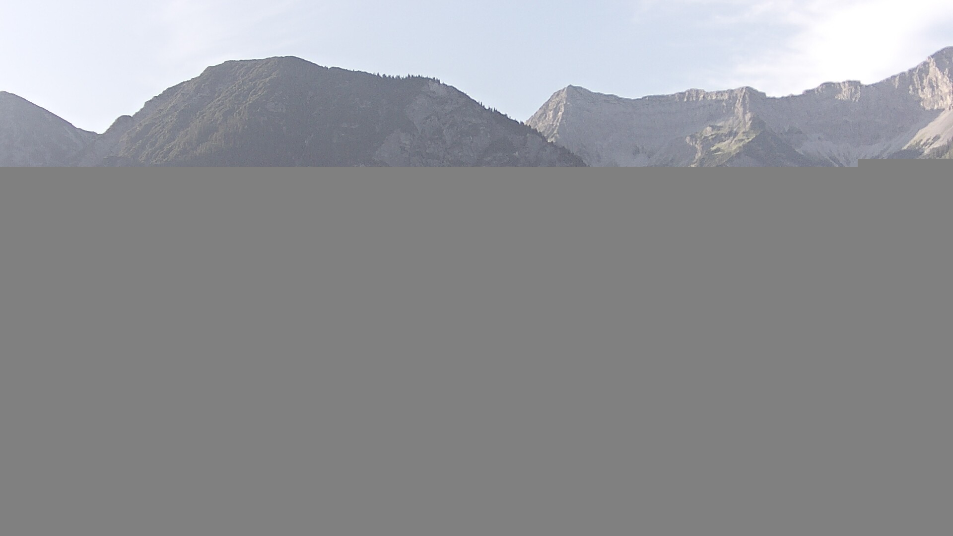 Archiv Foto Webcam Plansee Seespitze