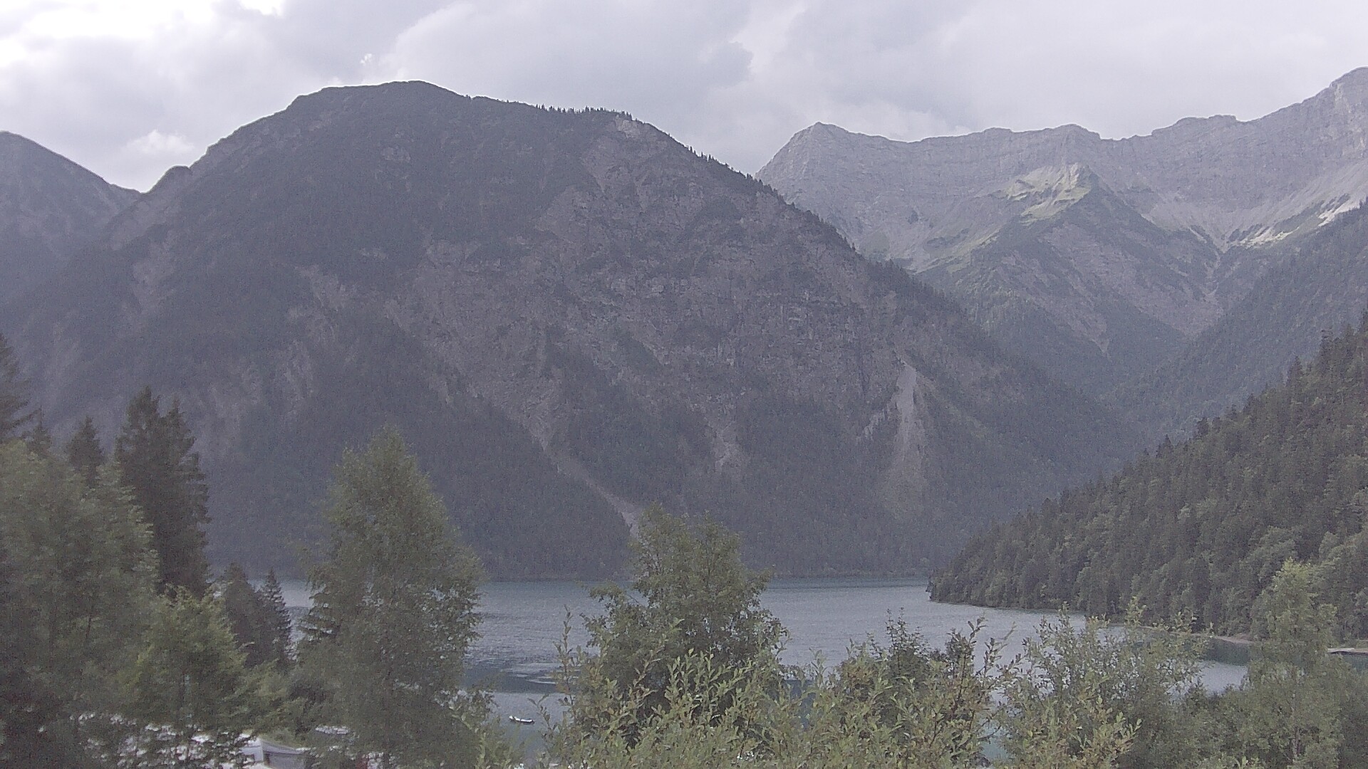Archiv Foto Webcam Plansee Seespitze