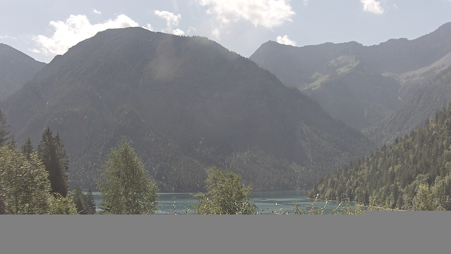 Archiv Foto Webcam Plansee Seespitze