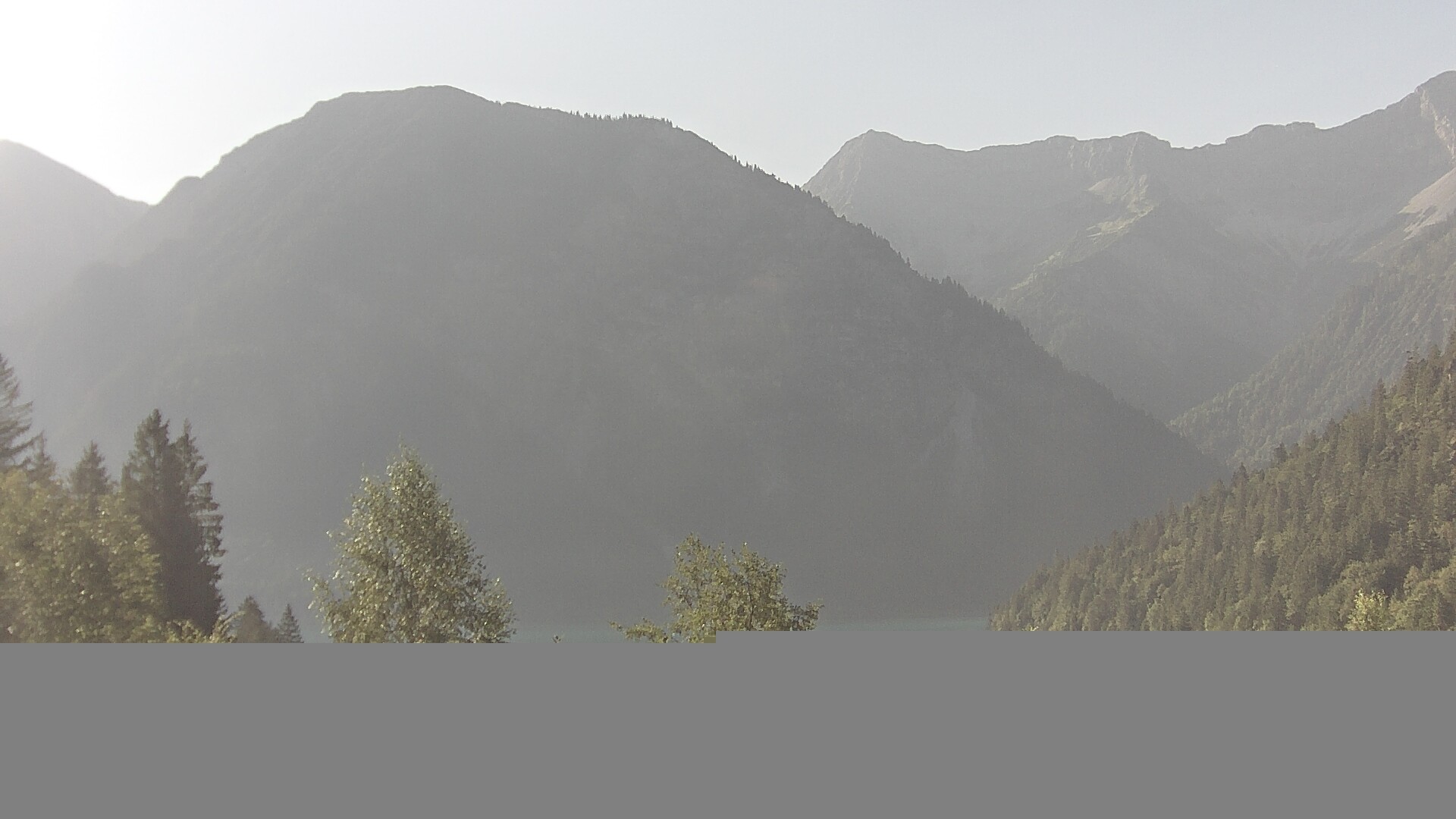 Archiv Foto Webcam Plansee Seespitze