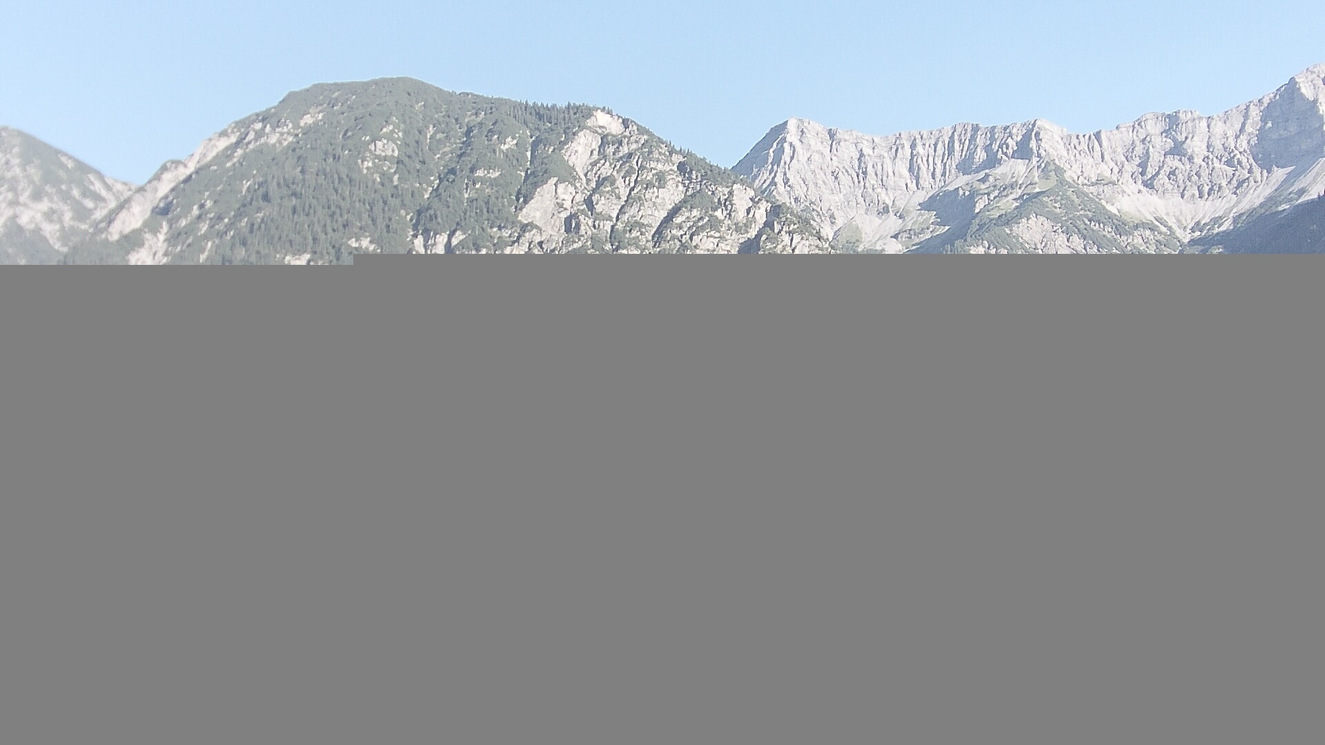Archiv Foto Webcam Plansee Seespitze