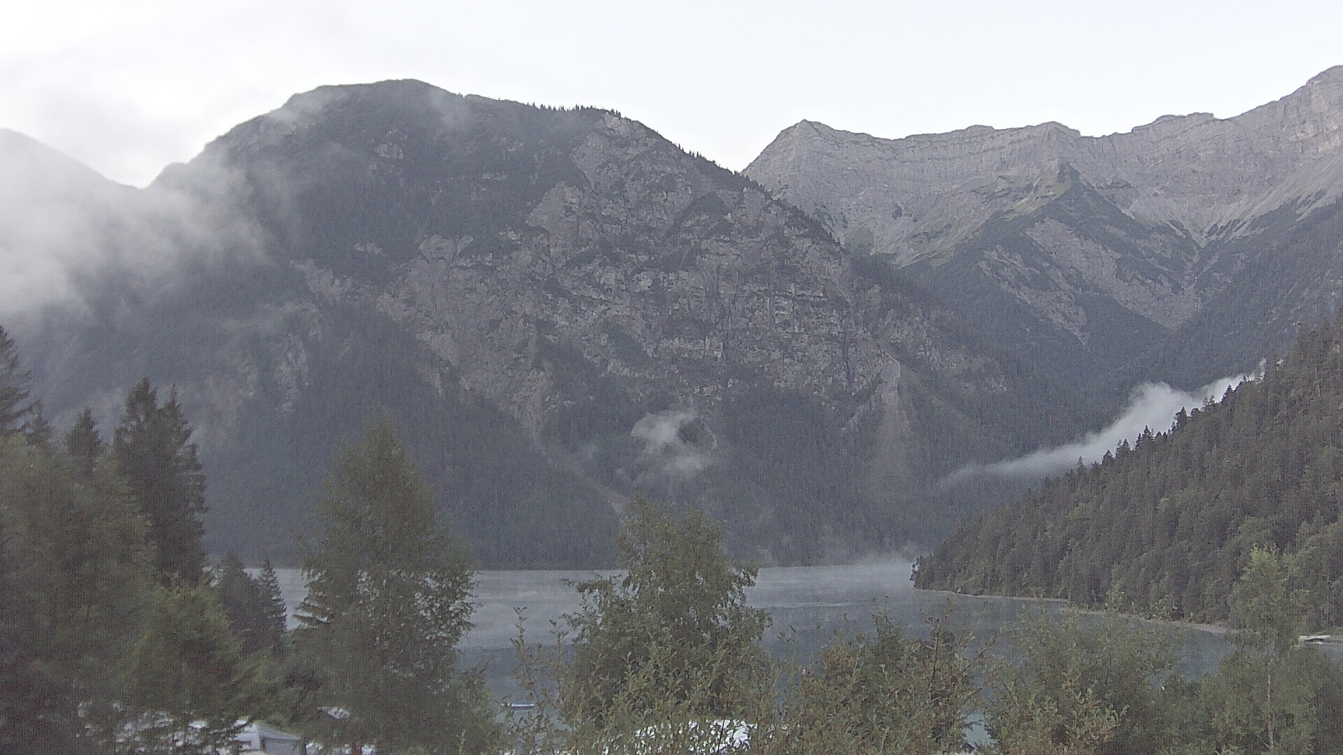 Archiv Foto Webcam Plansee Seespitze
