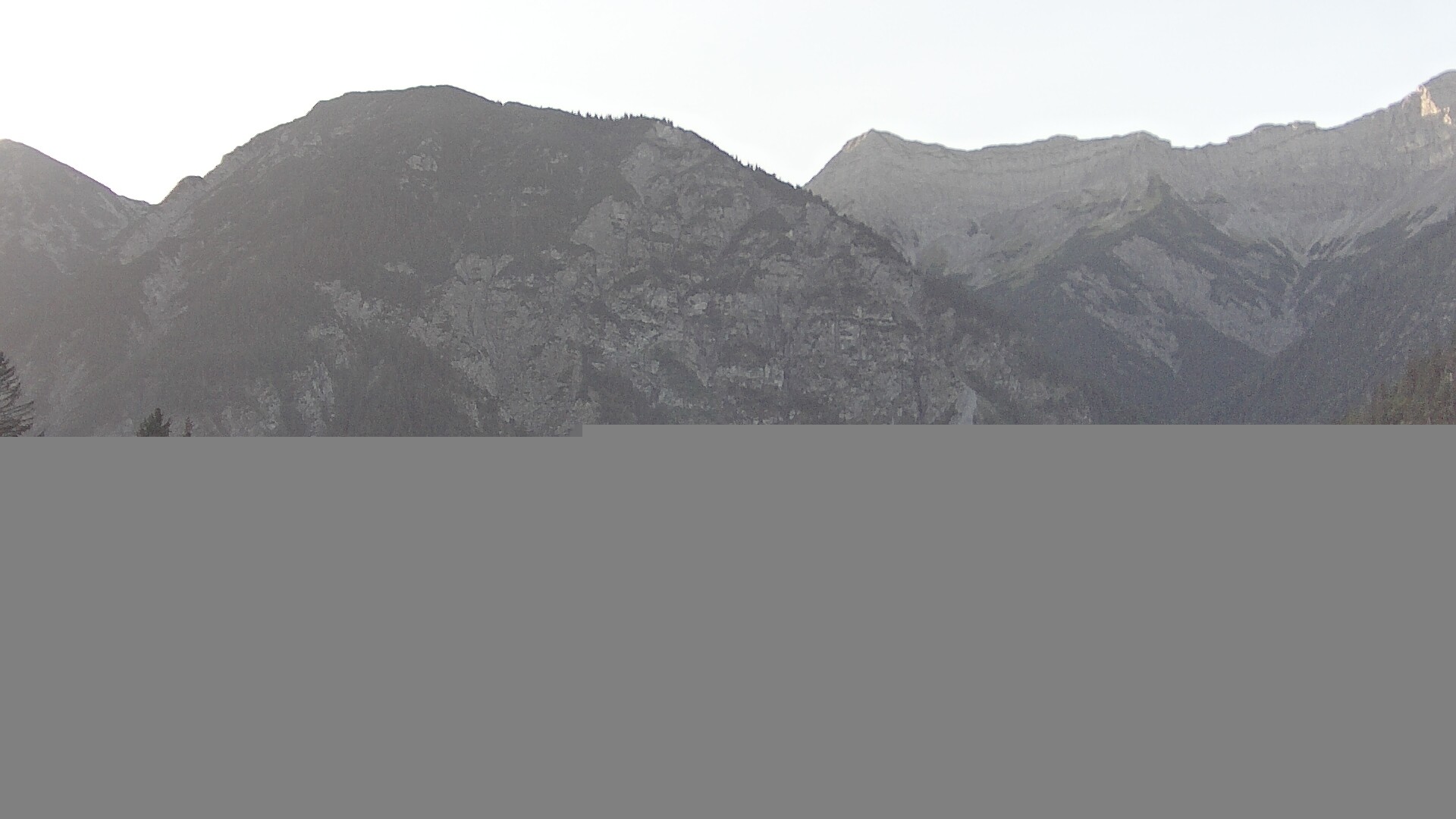 Archiv Foto Webcam Plansee Seespitze