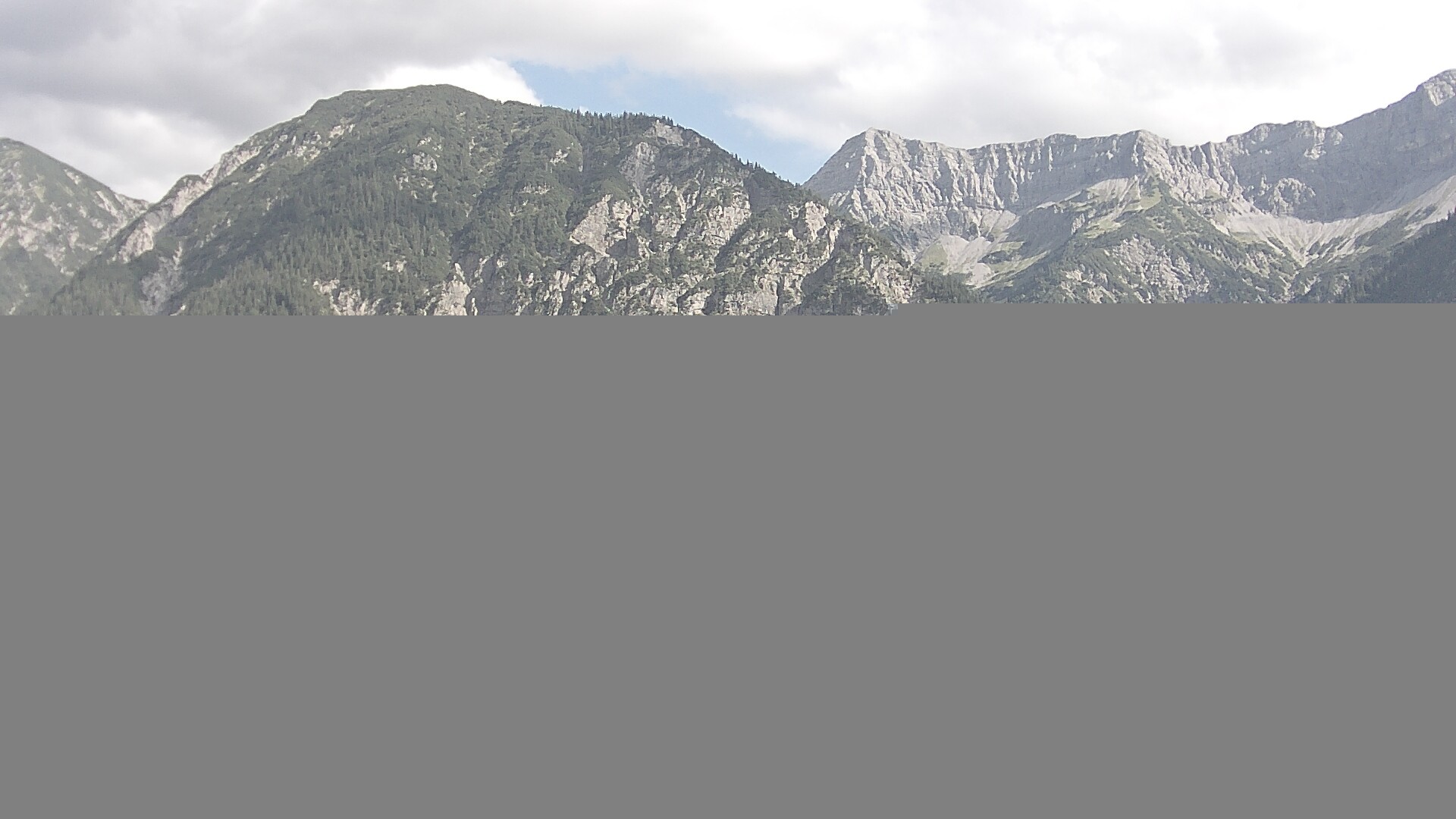 Archiv Foto Webcam Plansee Seespitze