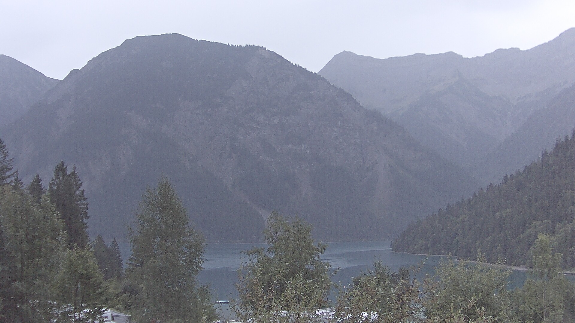 Archiv Foto Webcam Plansee Seespitze