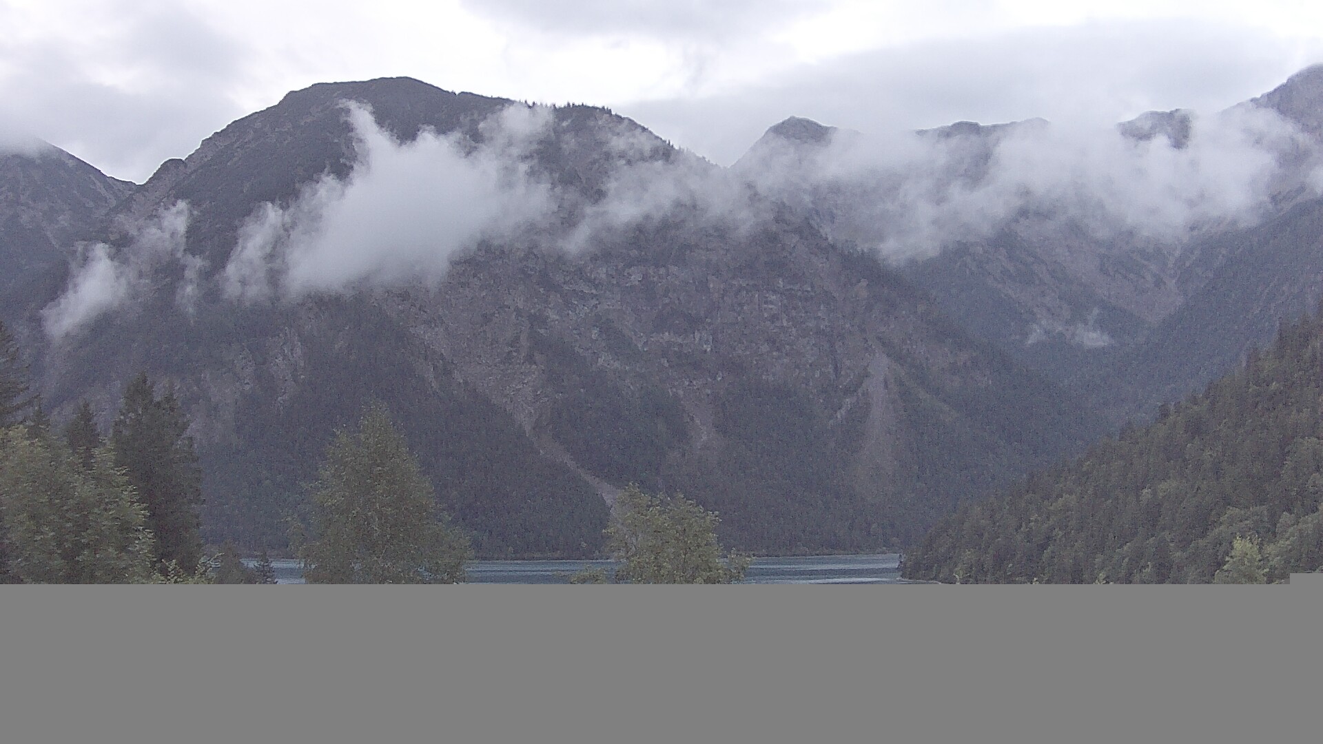 Archiv Foto Webcam Plansee Seespitze