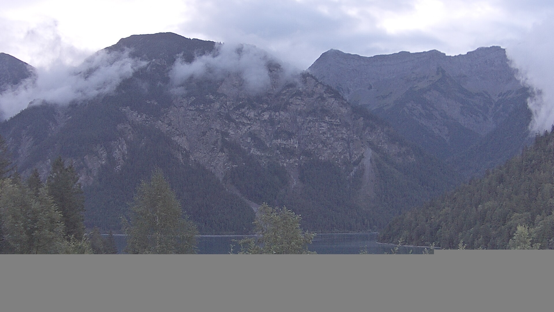 Archiv Foto Webcam Plansee Seespitze