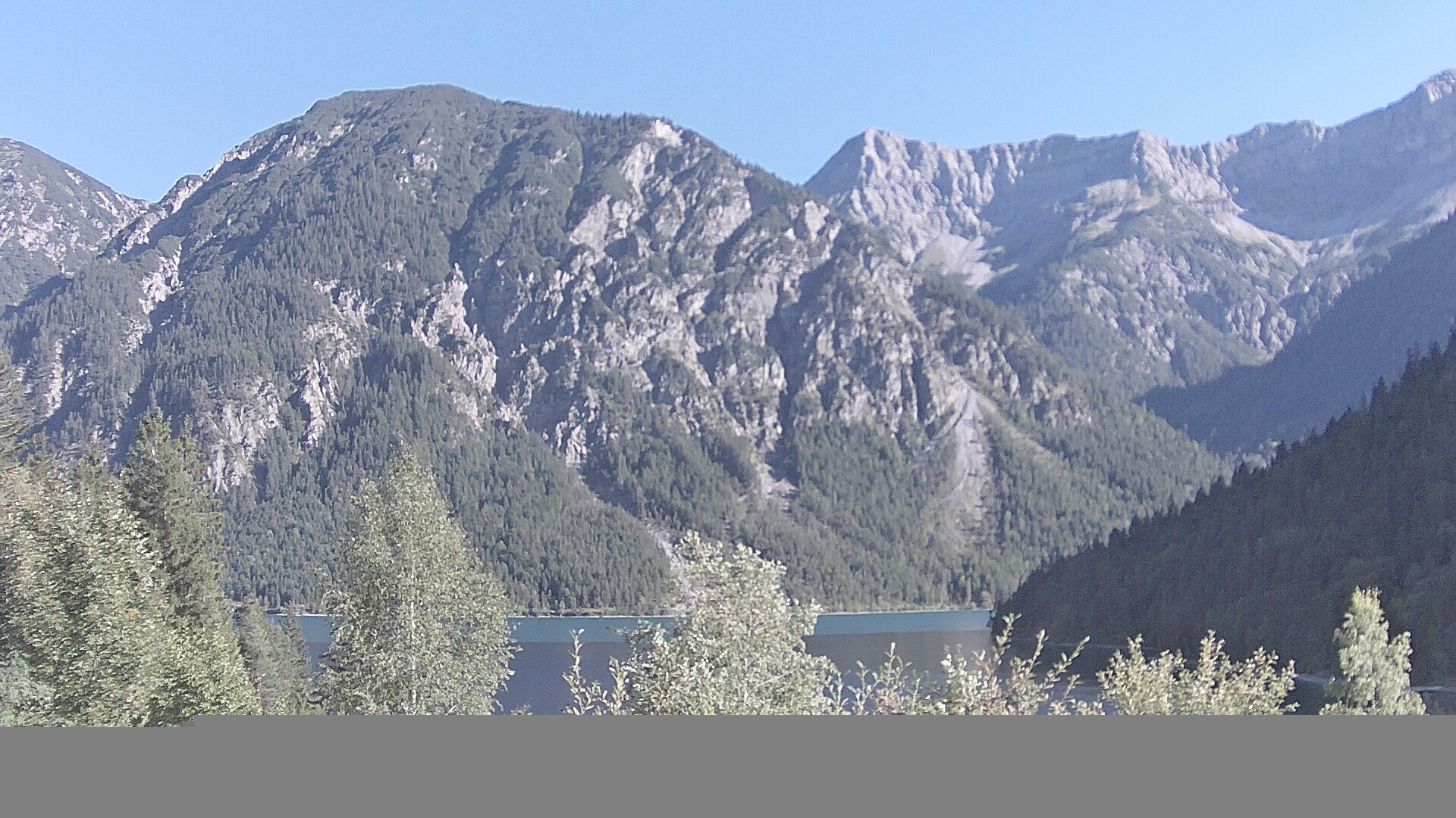 Archiv Foto Webcam Plansee Seespitze
