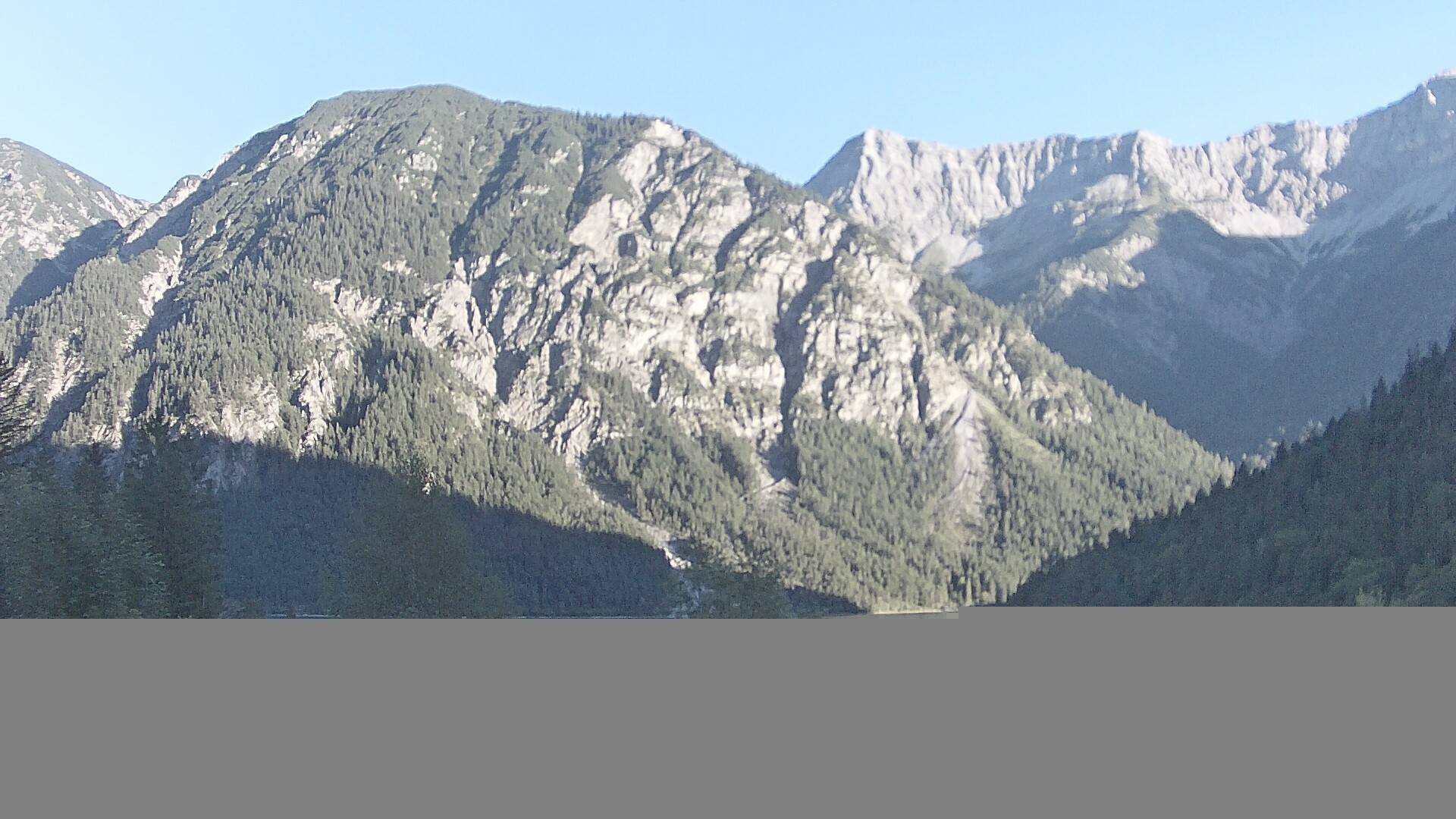Archiv Foto Webcam Plansee Seespitze
