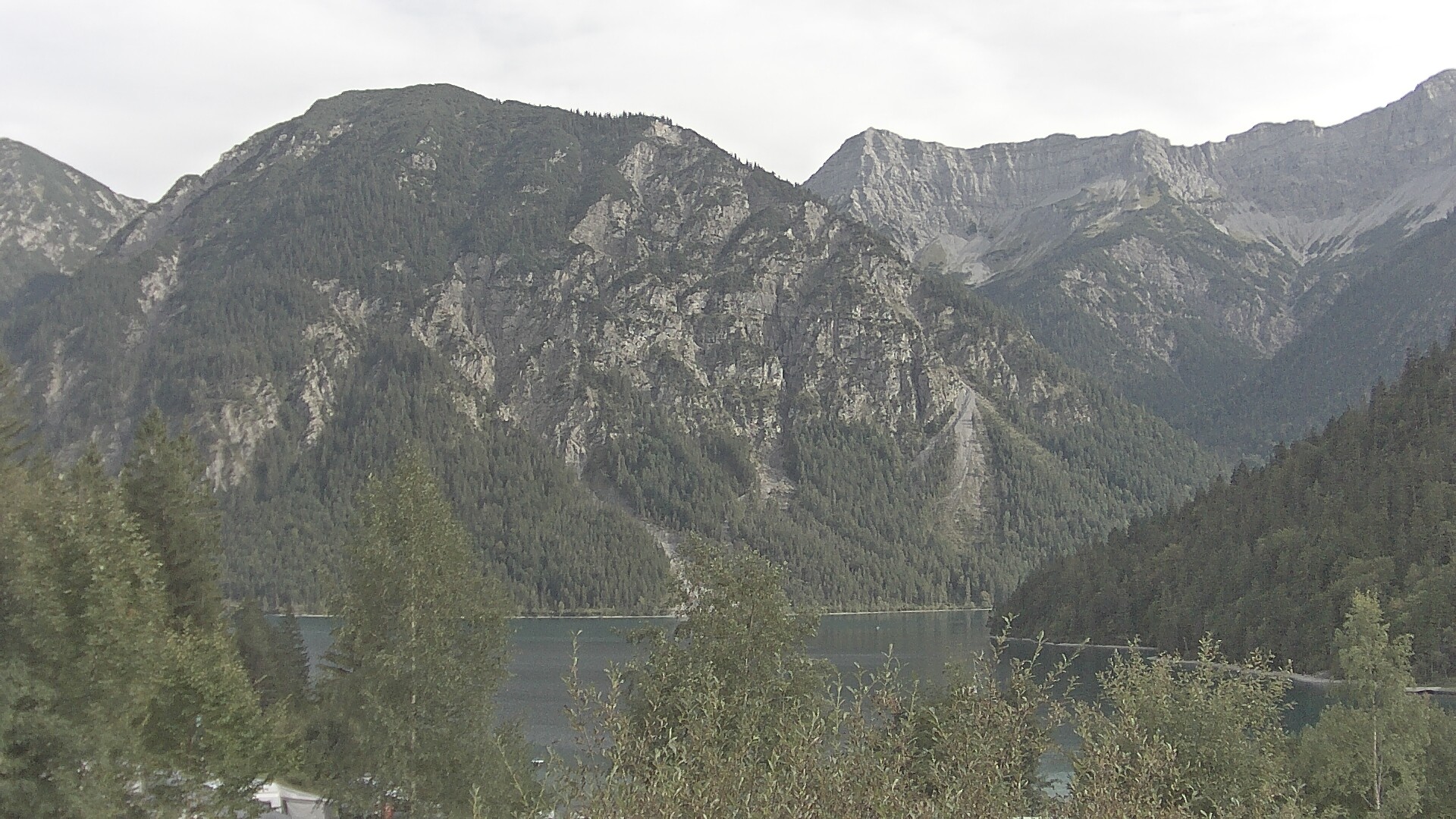 Archiv Foto Webcam Plansee Seespitze