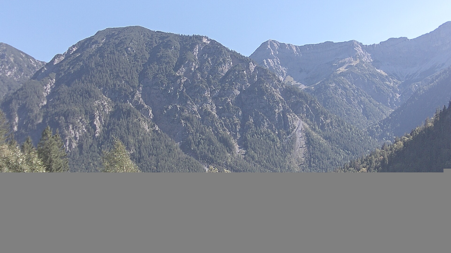 Archiv Foto Webcam Plansee Seespitze