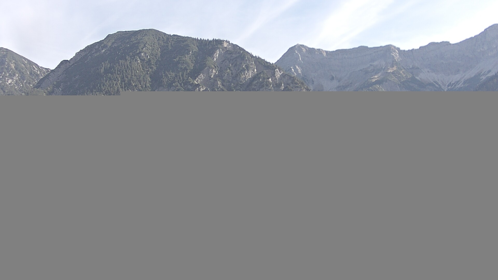 Archiv Foto Webcam Plansee Seespitze