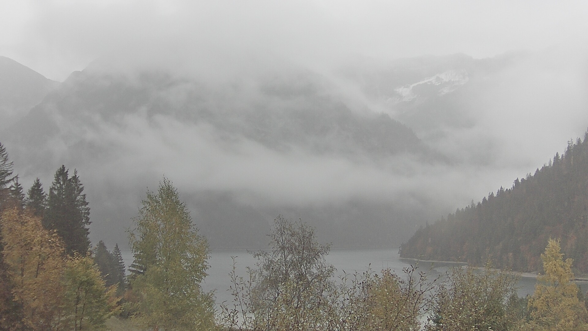 Archiv Foto Webcam Plansee Seespitze