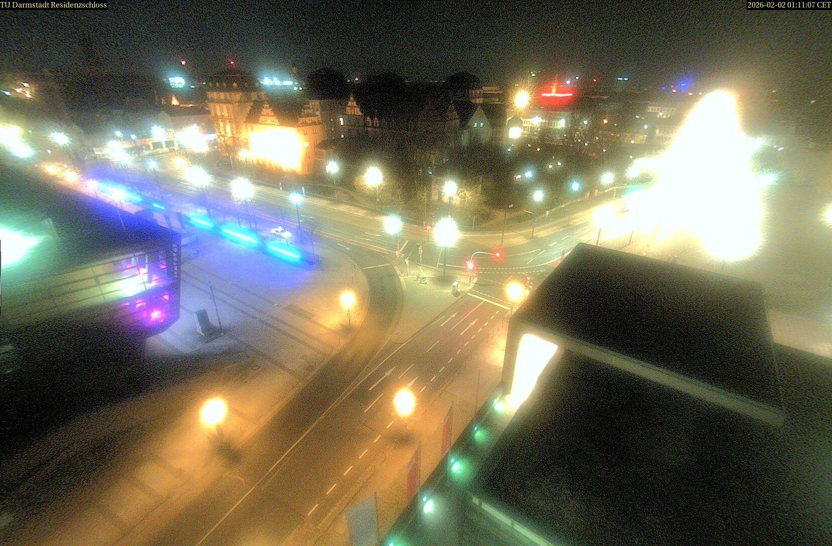 Archiv Foto Webcam Residenzschloss Darmstadt