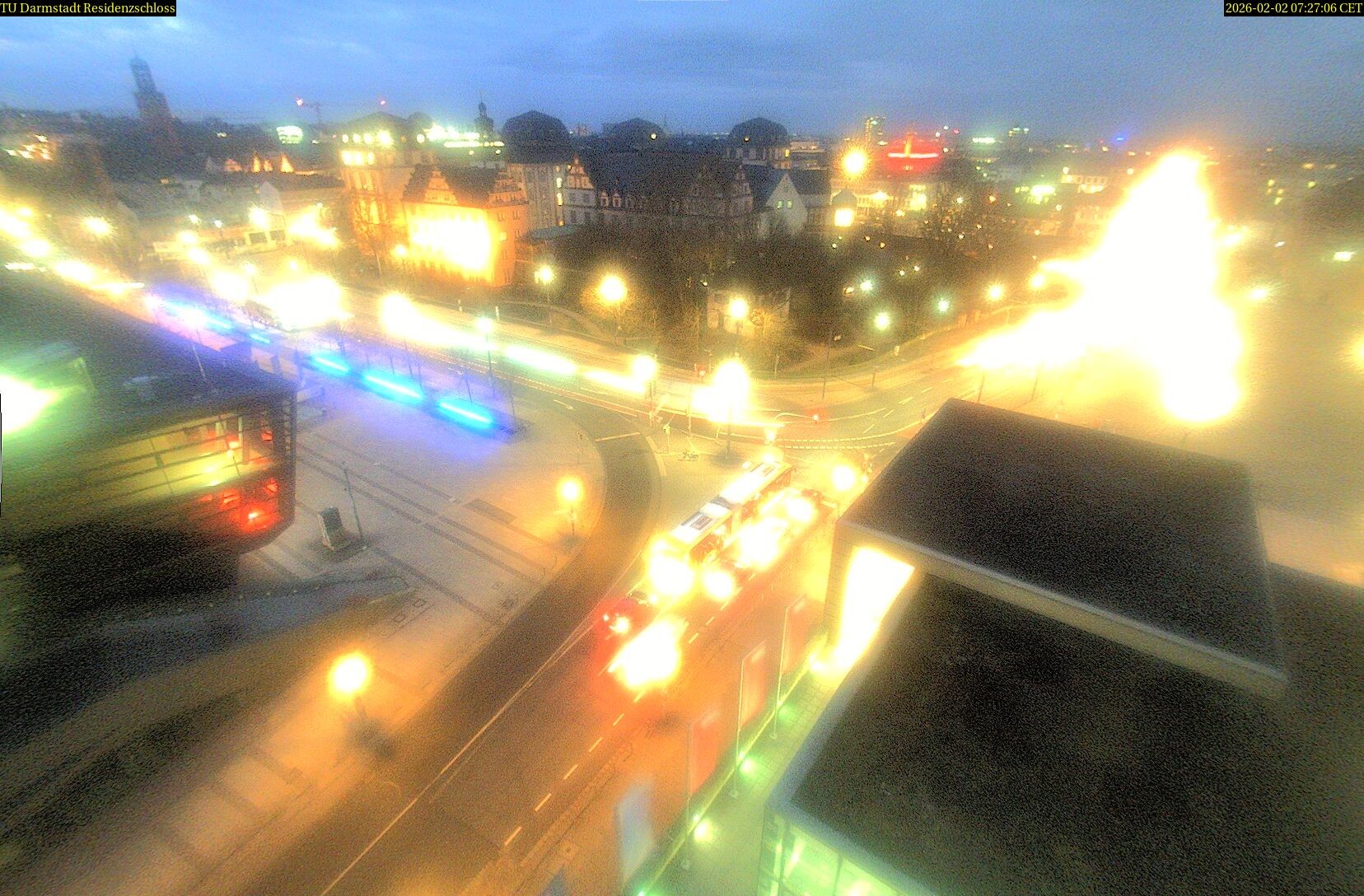 Archiv Foto Webcam Residenzschloss Darmstadt