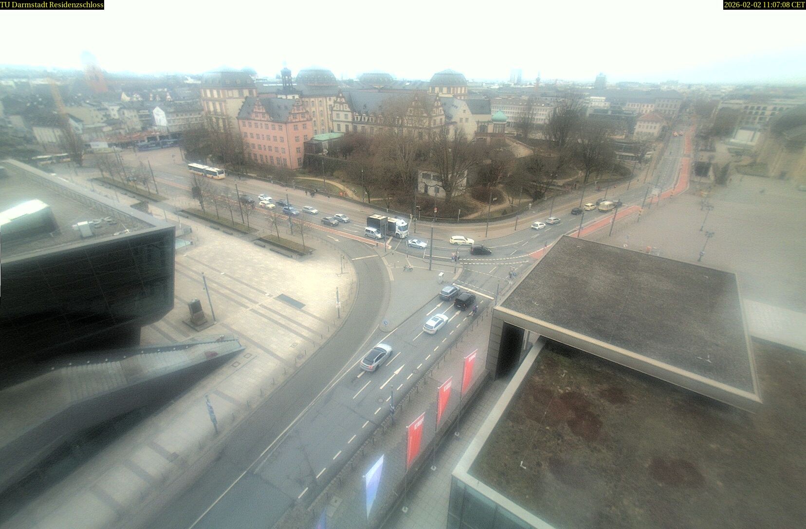 Archiv Foto Webcam Residenzschloss Darmstadt