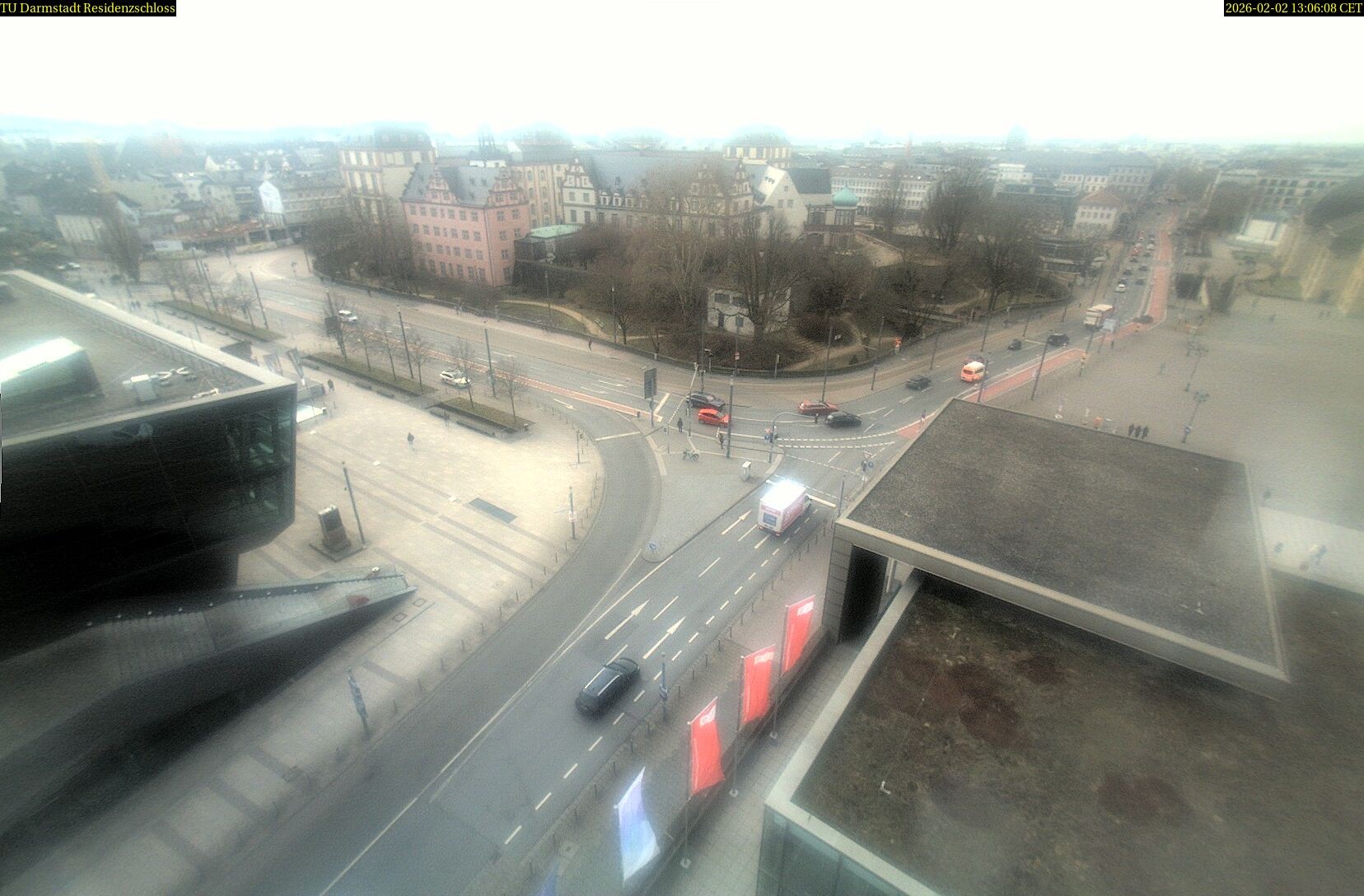 Archiv Foto Webcam Residenzschloss Darmstadt