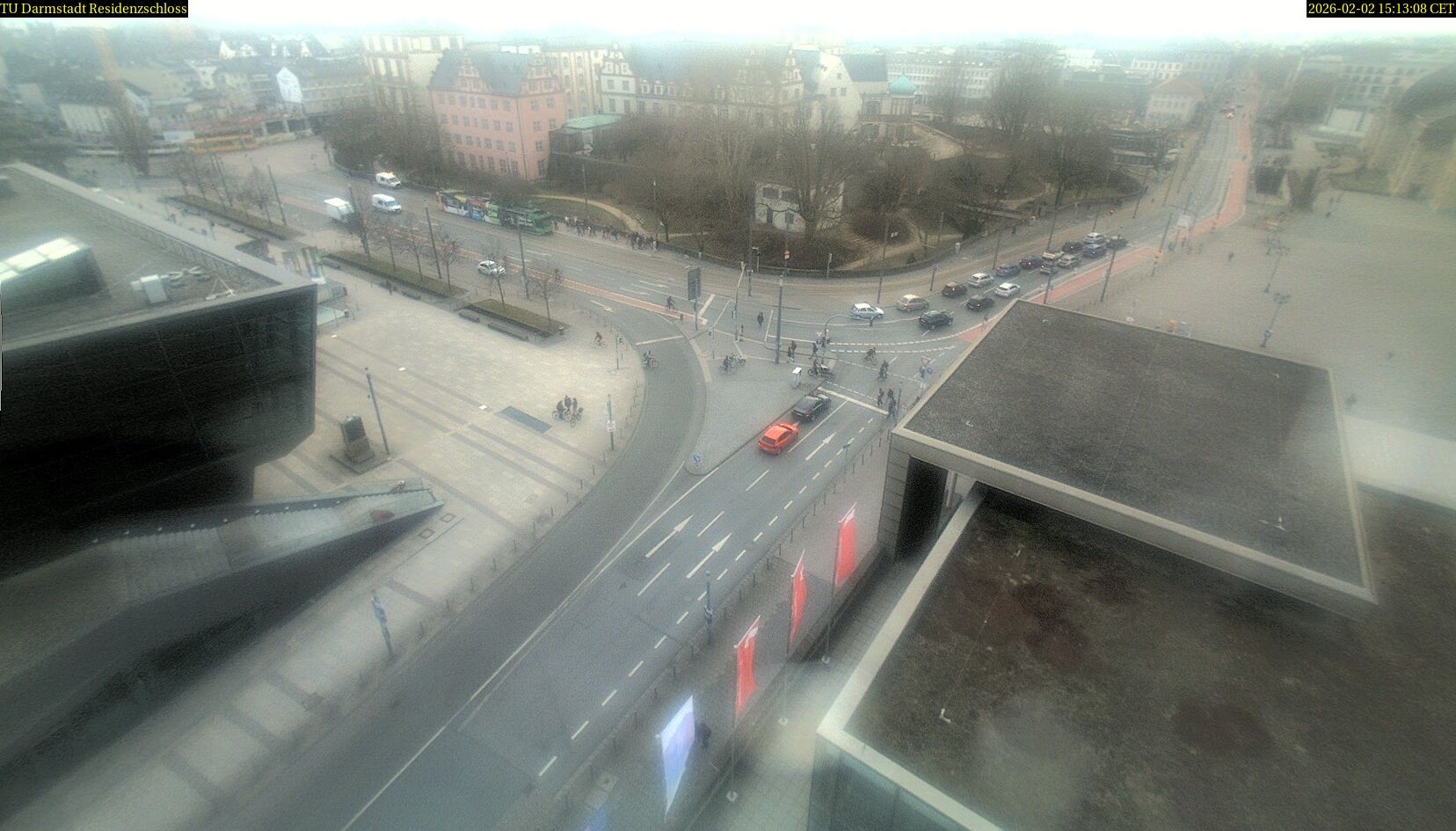 Archiv Foto Webcam Residenzschloss Darmstadt