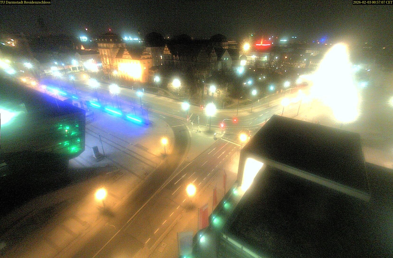 Archiv Foto Webcam Residenzschloss Darmstadt