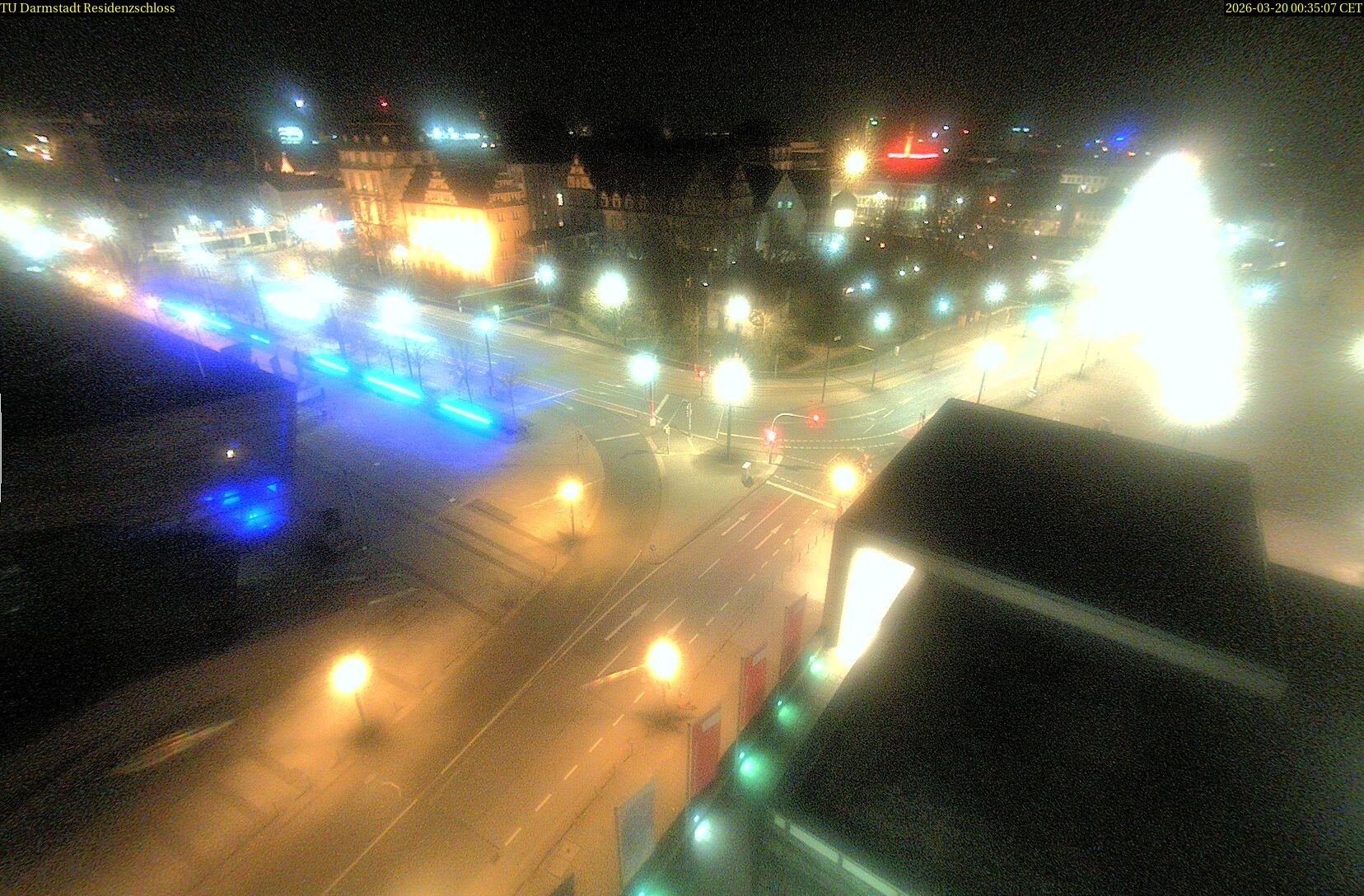 Archiv Foto Webcam Residenzschloss Darmstadt