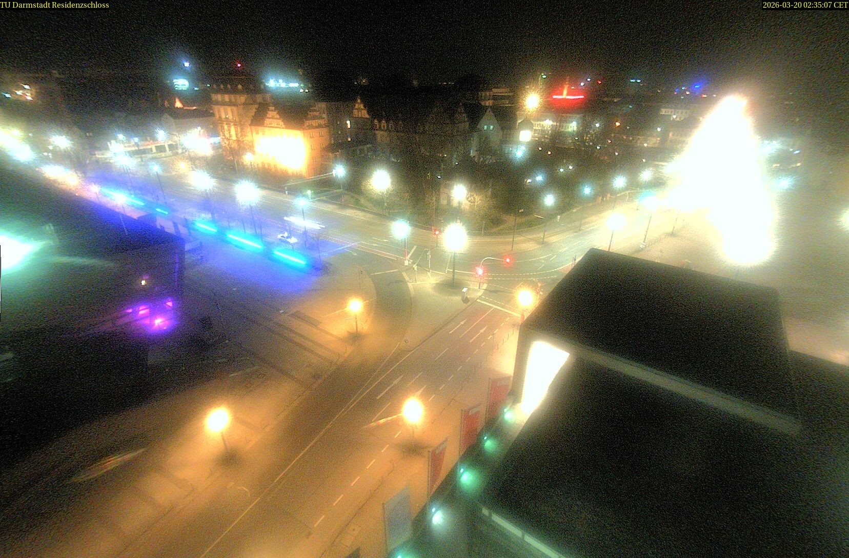 Archiv Foto Webcam Residenzschloss Darmstadt