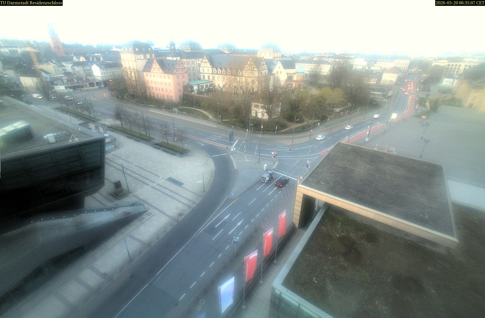 Archiv Foto Webcam Residenzschloss Darmstadt