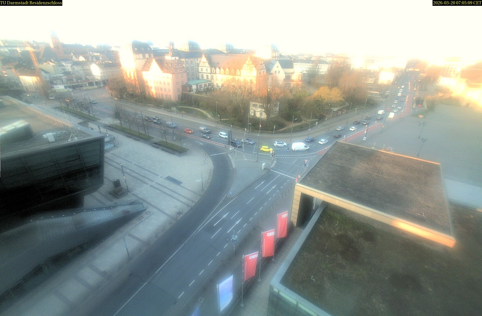 Archiv Foto Webcam Residenzschloss Darmstadt