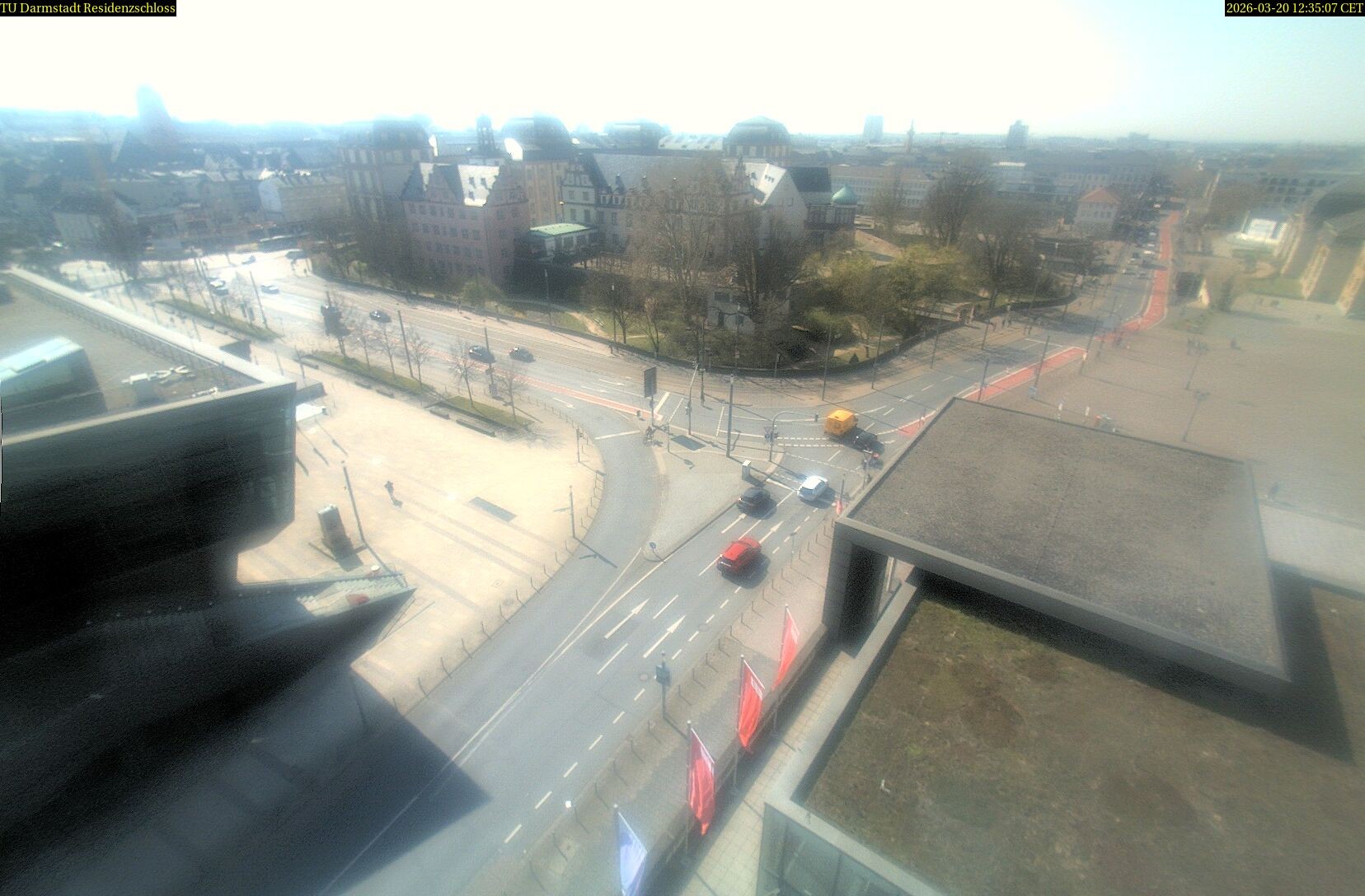 Archiv Foto Webcam Residenzschloss Darmstadt