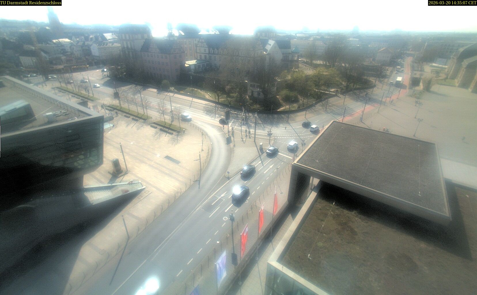 Archiv Foto Webcam Residenzschloss Darmstadt