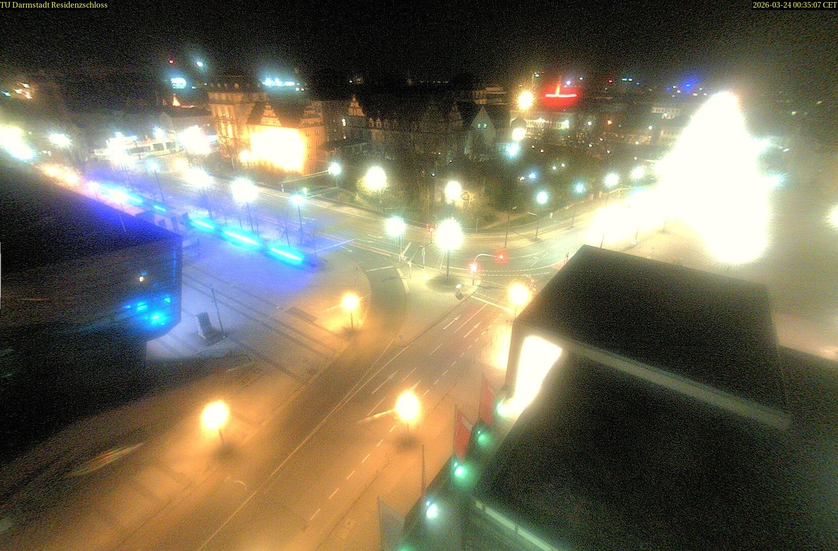 Archiv Foto Webcam Residenzschloss Darmstadt