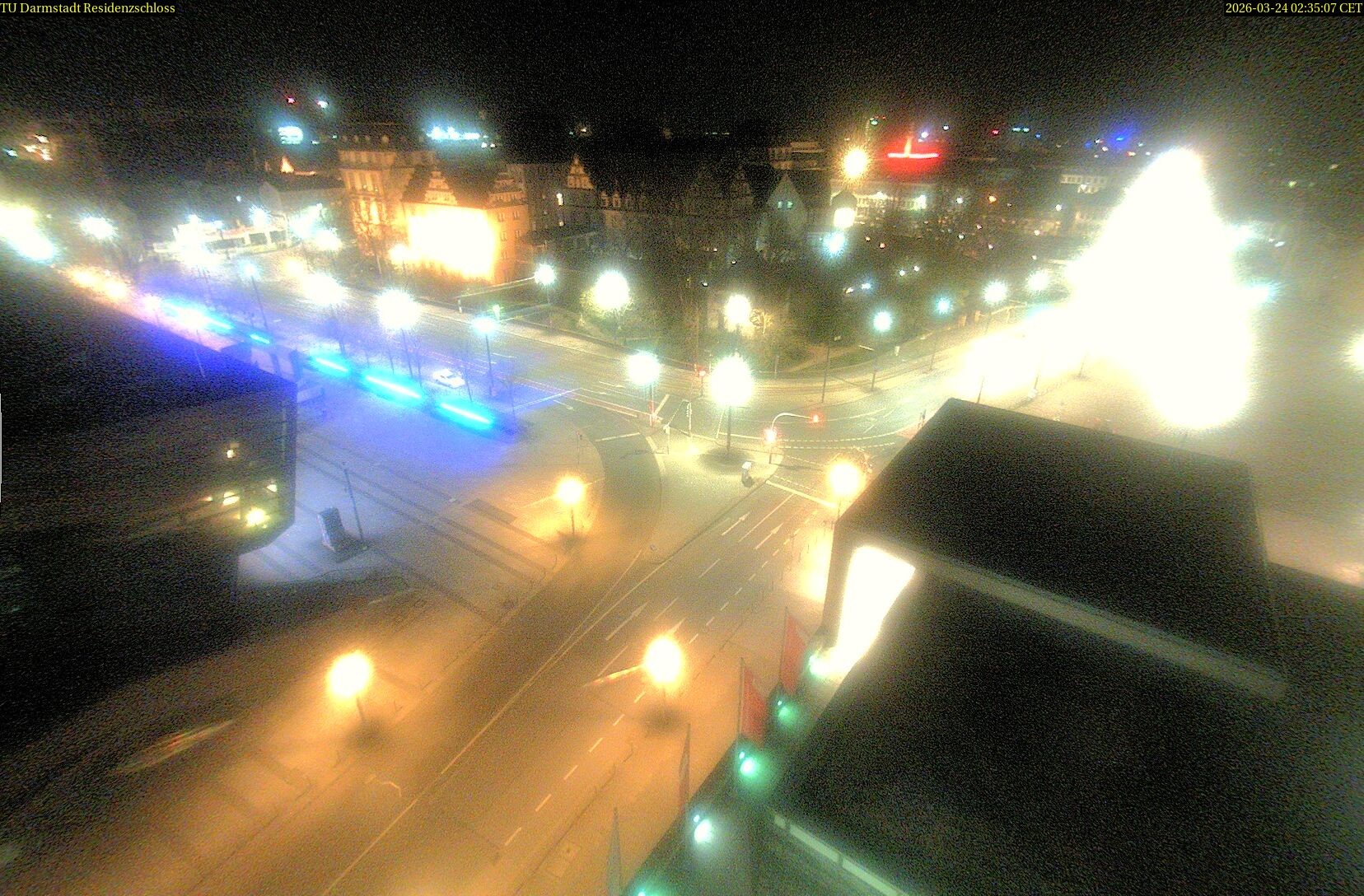 Archiv Foto Webcam Residenzschloss Darmstadt