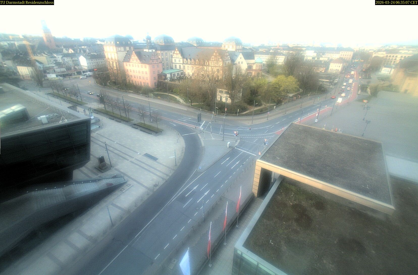 Archiv Foto Webcam Residenzschloss Darmstadt