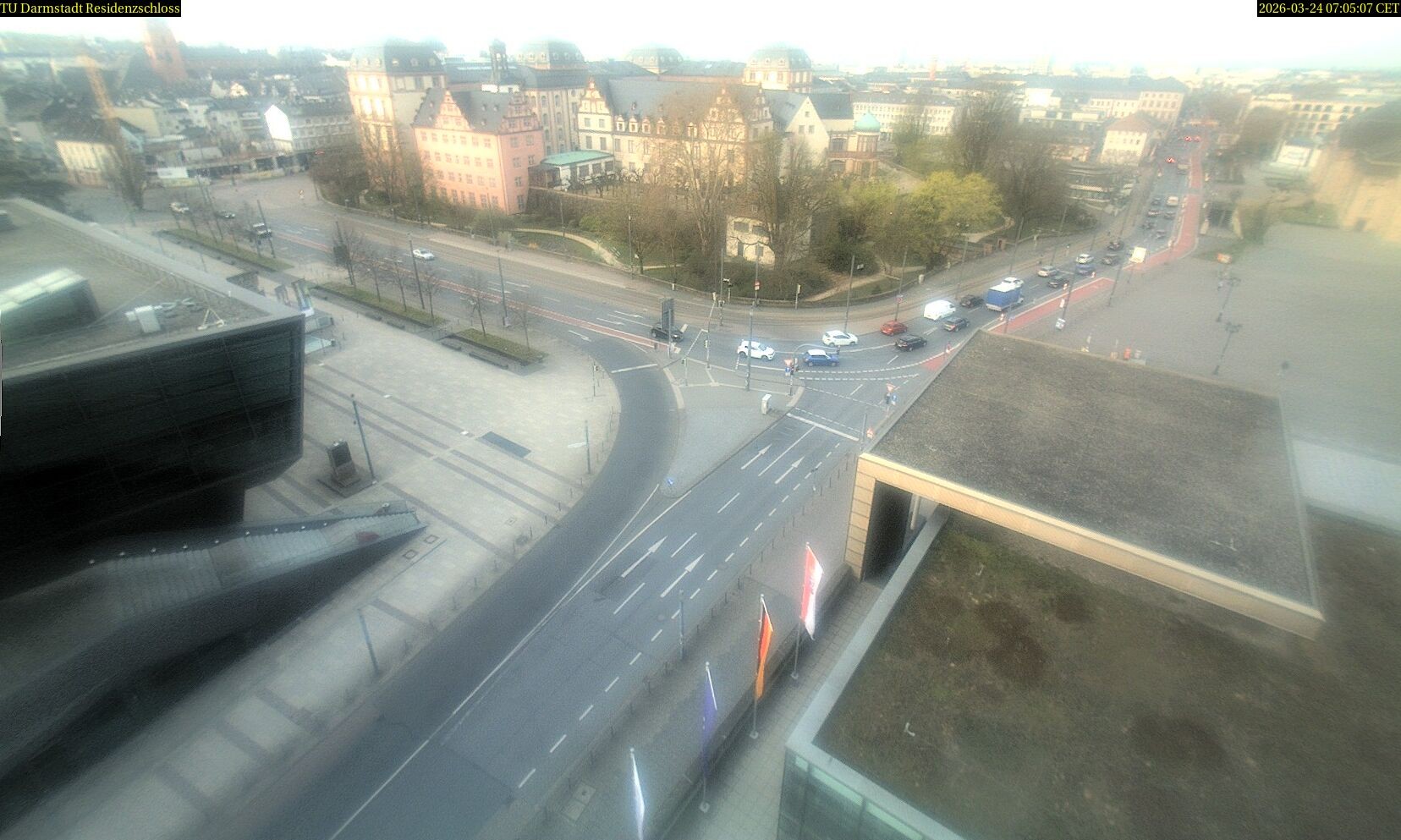 Archiv Foto Webcam Residenzschloss Darmstadt