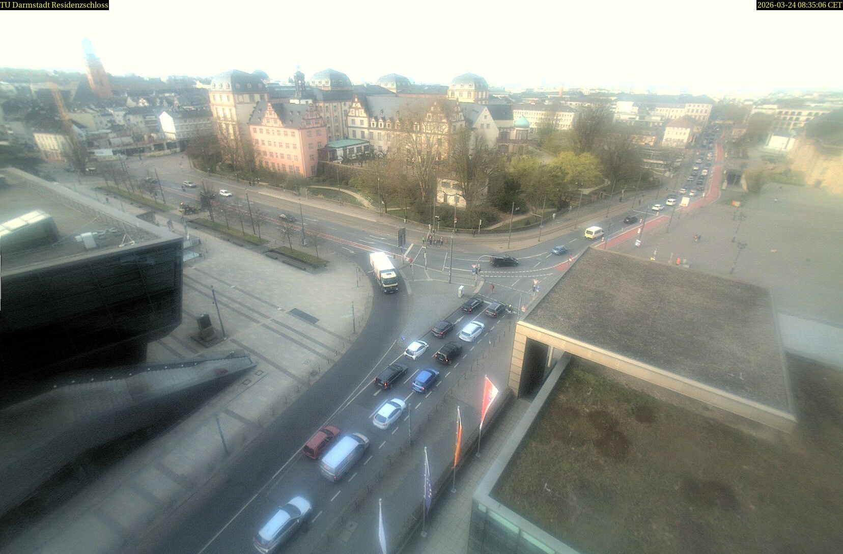 Archiv Foto Webcam Residenzschloss Darmstadt