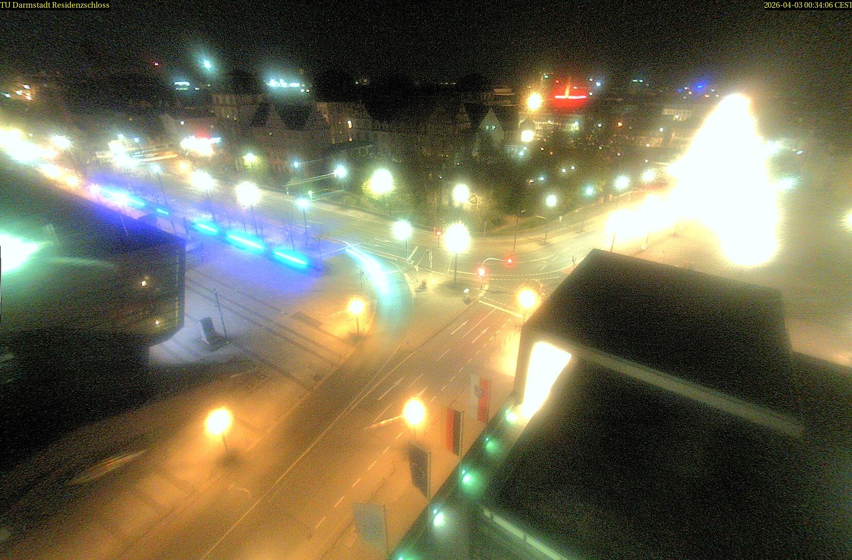 Archiv Foto Webcam Residenzschloss Darmstadt