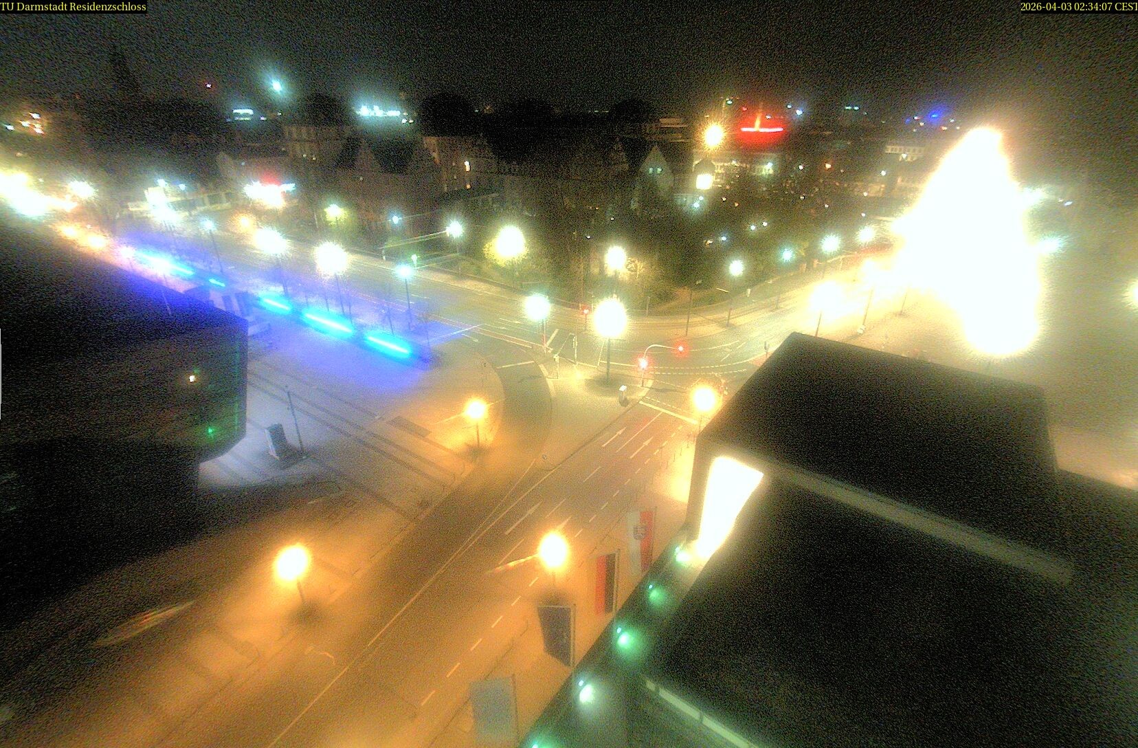 Archiv Foto Webcam Residenzschloss Darmstadt