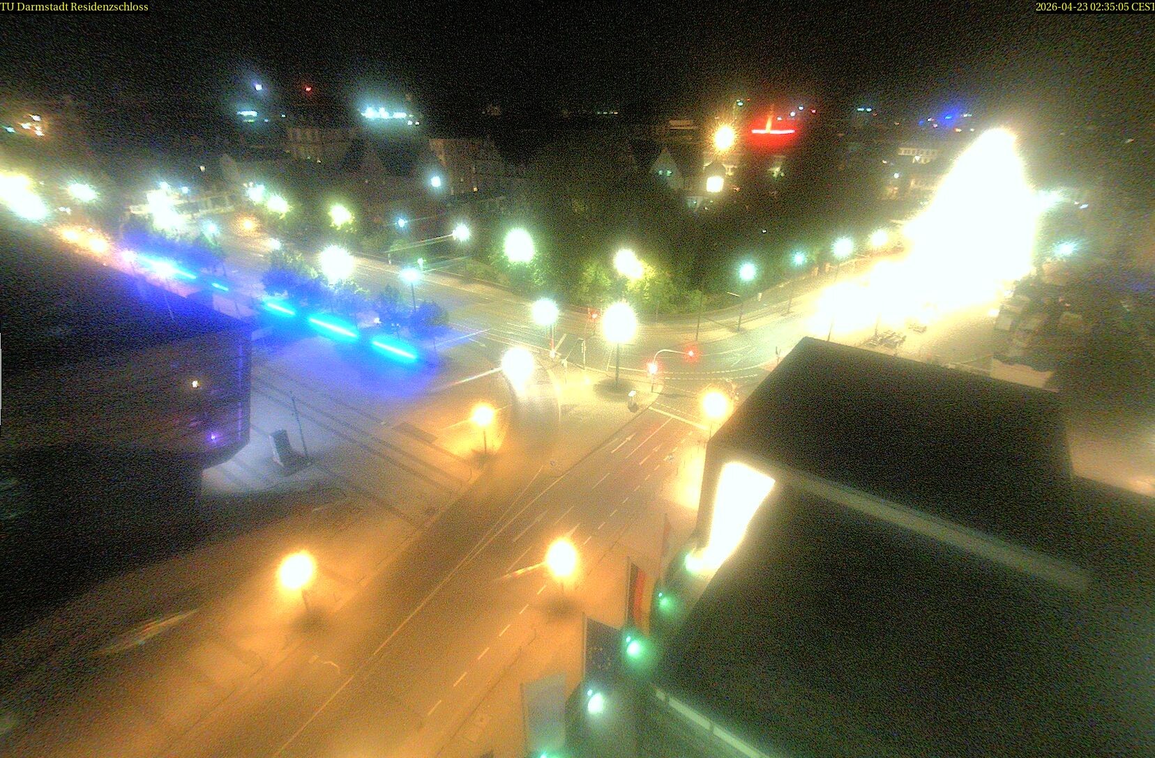 Archiv Foto Webcam Residenzschloss Darmstadt