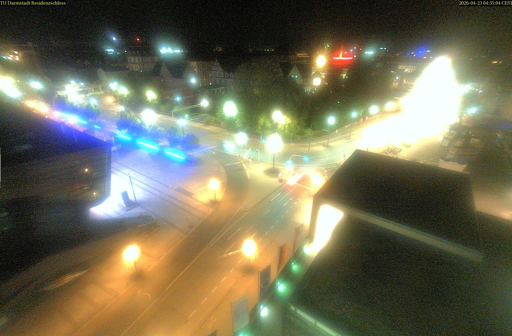 Archiv Foto Webcam Residenzschloss Darmstadt