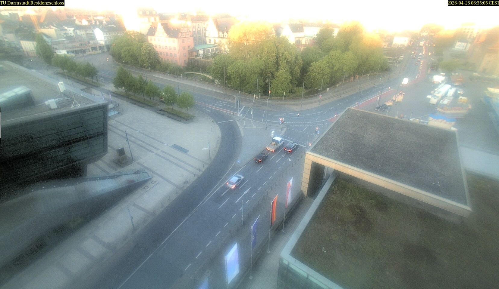 Archiv Foto Webcam Residenzschloss Darmstadt