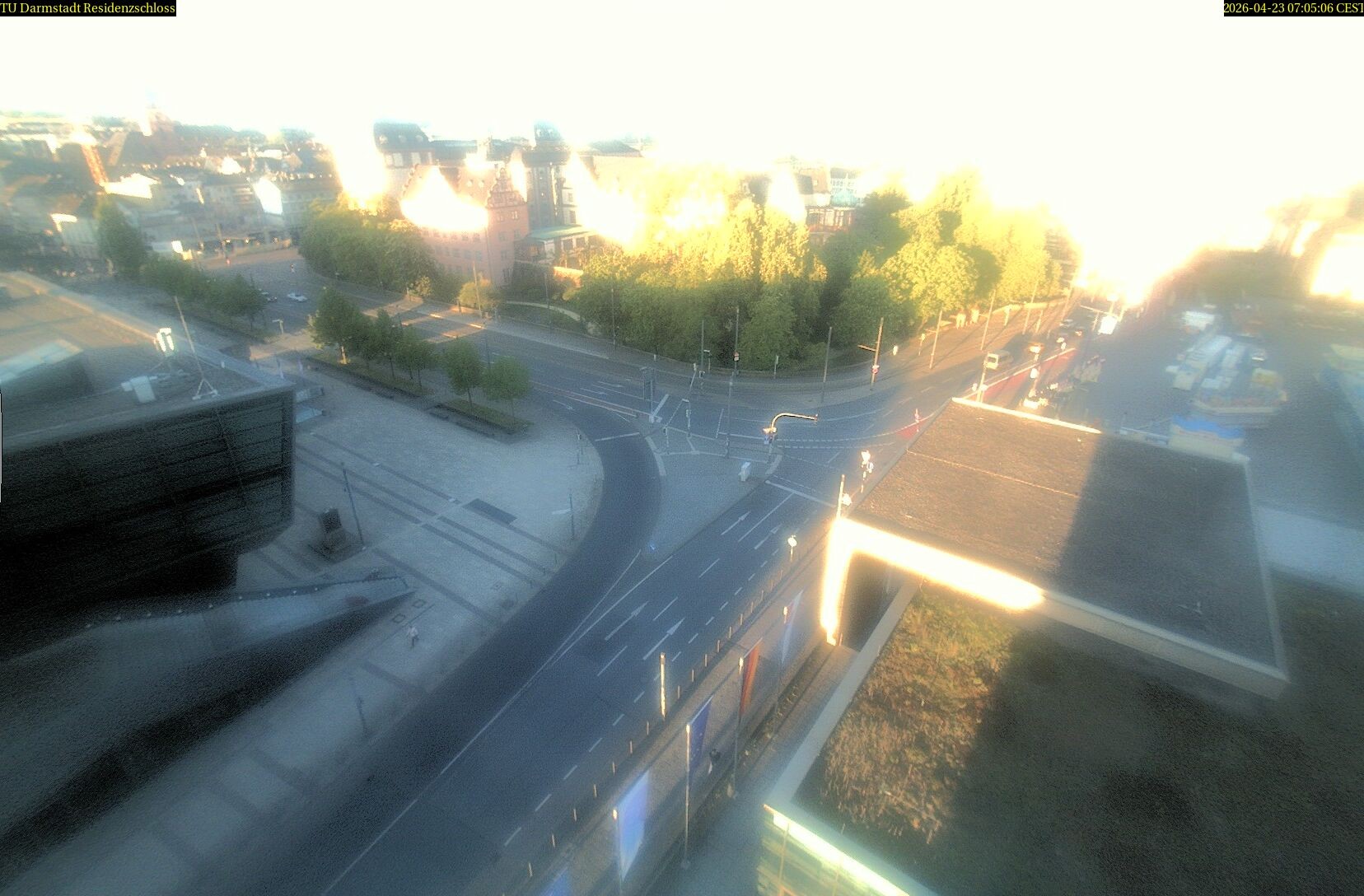 Archiv Foto Webcam Residenzschloss Darmstadt