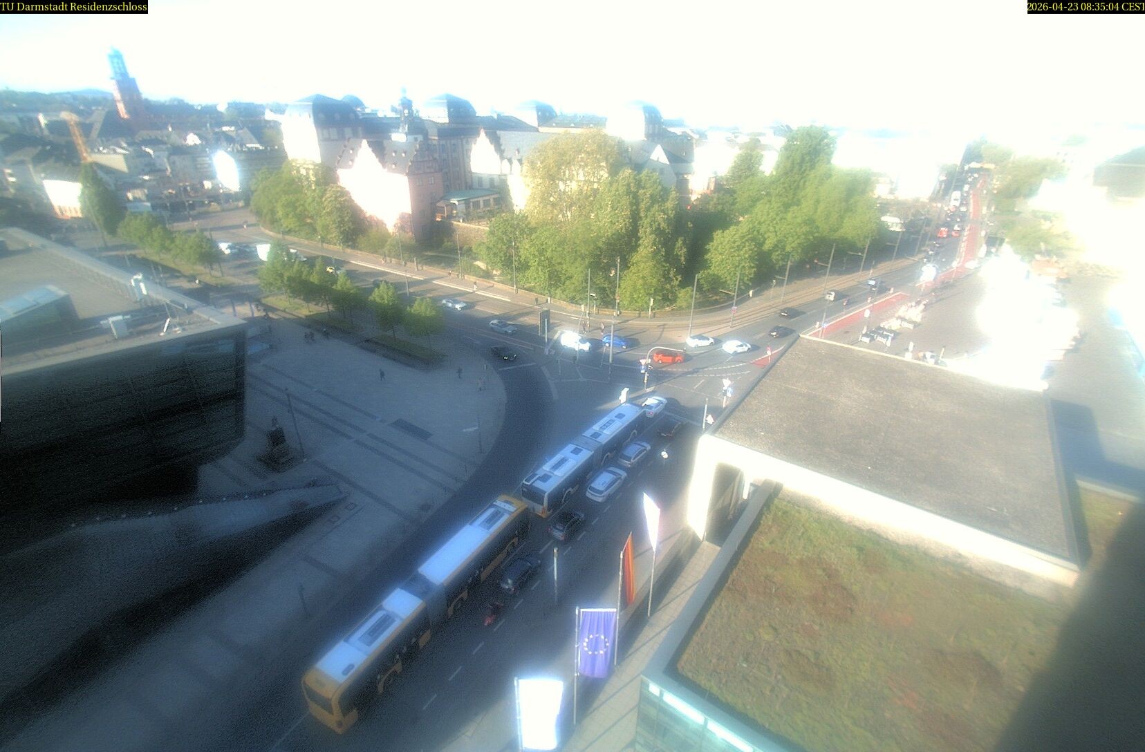 Archiv Foto Webcam Residenzschloss Darmstadt