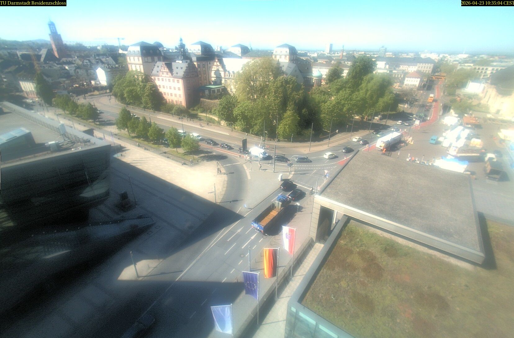 Archiv Foto Webcam Residenzschloss Darmstadt