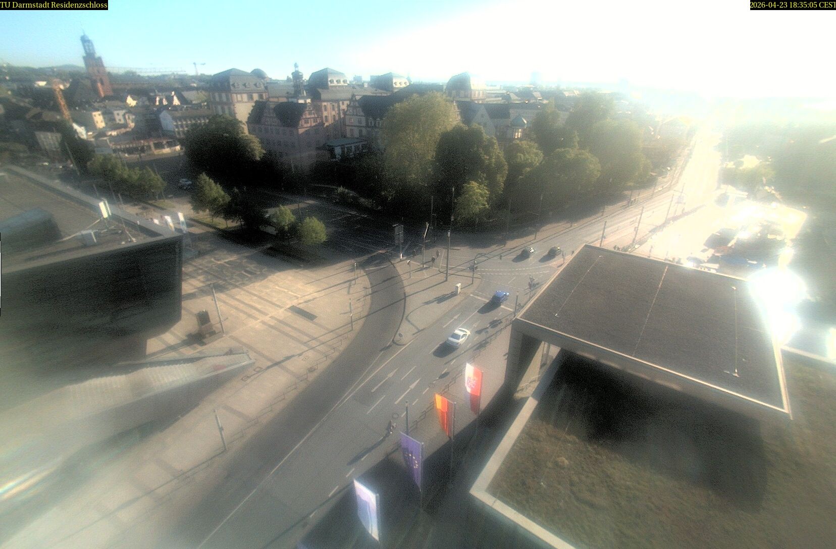 Archiv Foto Webcam Residenzschloss Darmstadt