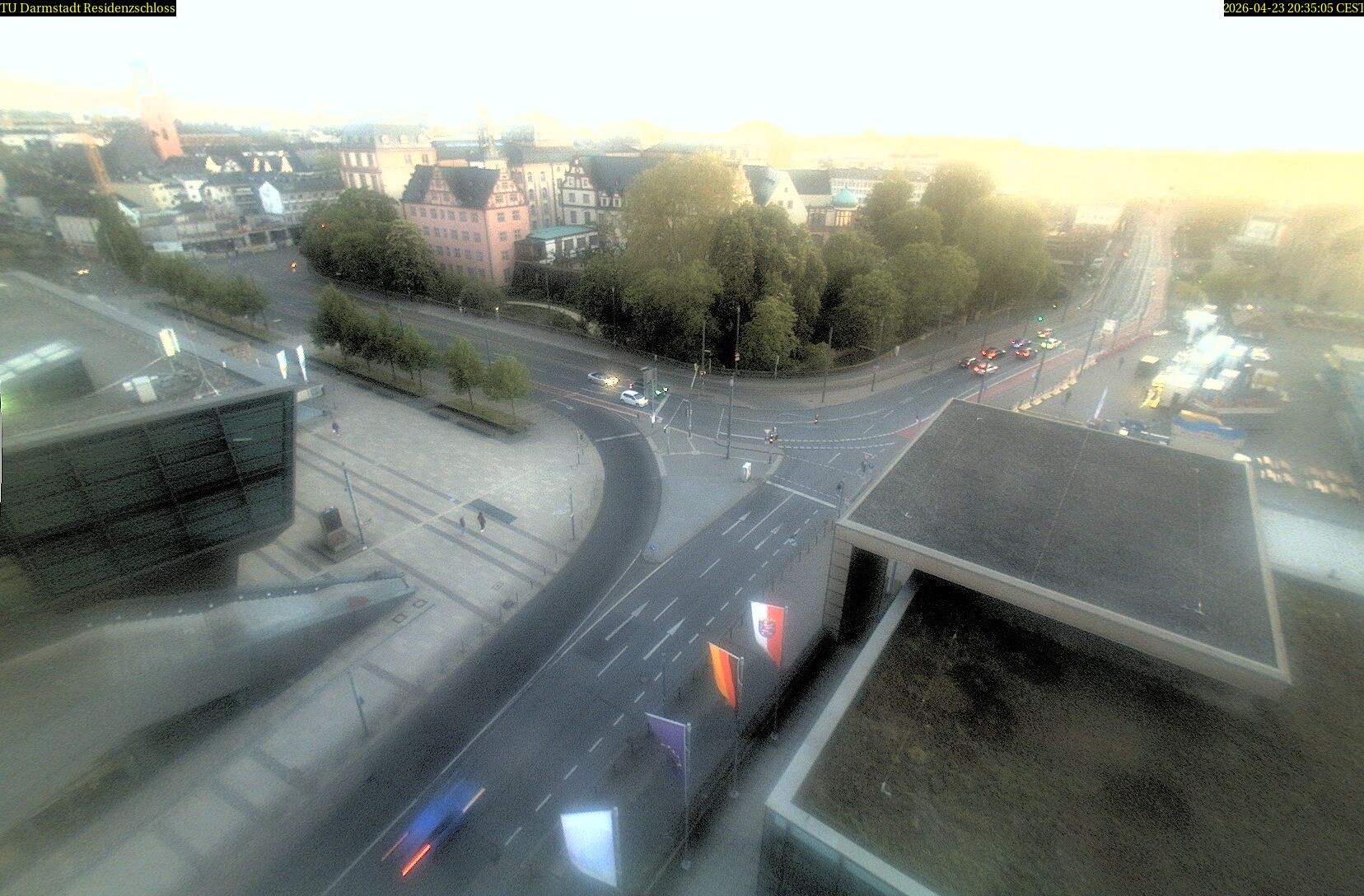 Archiv Foto Webcam Residenzschloss Darmstadt